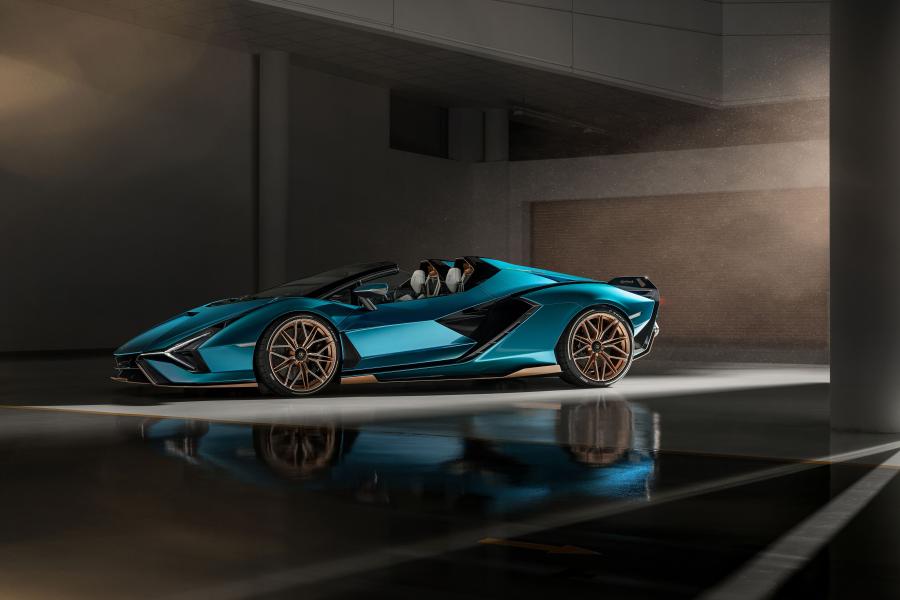  Lamborghini Sian Roadster 2020 года  (фото 25 из 29)